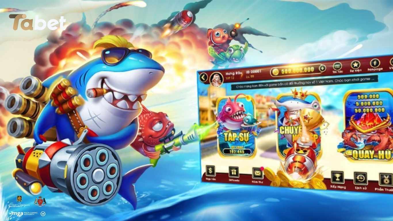 Hướng dẫn cách tham gia bắn cá zui tại Tabet siêu dễ 