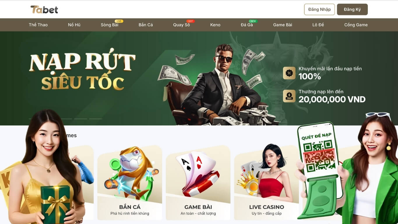 Giới thiệu tổng quan về nhà cái Tabet