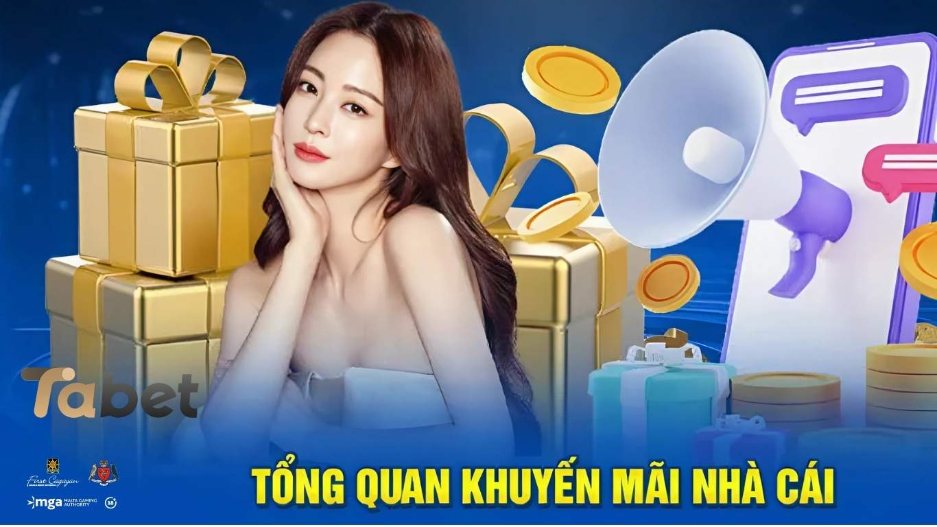 Khuyến mãi hấp dẫn chỉ có tại nhà cái Tabet